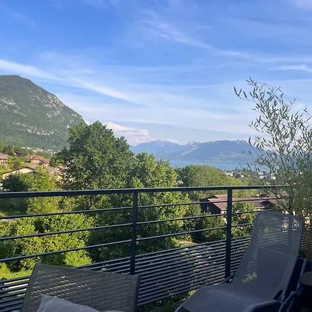 Appartement Standing Vue Lac Annecy Exterior foto